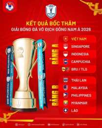 ảnh chụp màn hình bảng xếp hạng bóng đá asean 2026