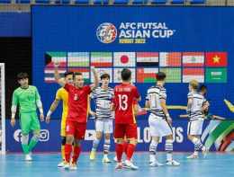 ảnh chụp màn hình bóng đá futsal châu á