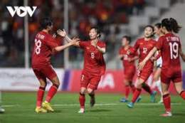 ảnh chụp màn hình chung kết bóng đá nữ dân tộc thiểu số