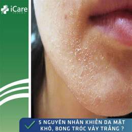 ảnh chụp màn hình da mặt khô bong tróc