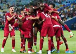 ảnh chụp màn hình đội tuyển bóng đá u-17 quốc gia qatar