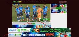 ảnh chụp màn hình hoiquan tv bóng đá