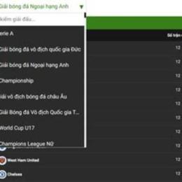 bảng xếp hạng bóng đá vô địch pháp