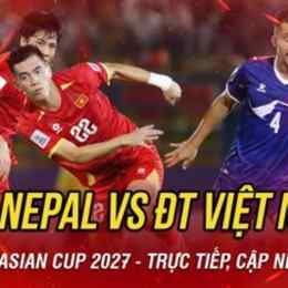 bóng đá việt nam nepal hôm nay