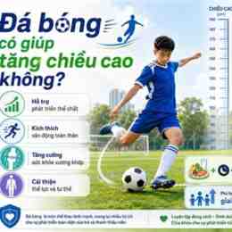 đá bóng có tăng chiều cao không