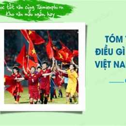 điều gì giúp bóng đá việt nam chiến thắng