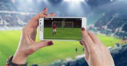 giao diện app app xem bóng đá trên điện thoại