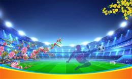 giao diện app background giải bóng đá