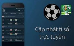 giao diện app bang ty so bong da