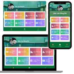 giao diện app báo thể thao bóng đá
