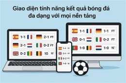giao diện app bóng đá kết quả ý