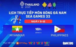giao diện app bóng đá myanmar