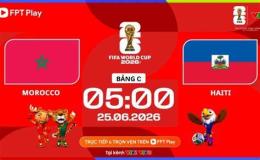 giao diện app bóng đá pháp và maroc