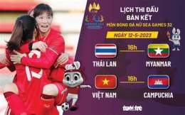giao diện app bóng đá sea games nữ