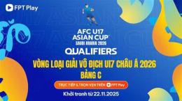giao diện app bóng đá trực tiếp u17 việt nam