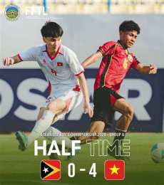 giao diện app bóng đá u17 việt nam timor leste