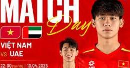 giao diện app bóng đá u17 việt nam và uae