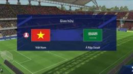 giao diện app bóng đá việt nam và ả rập xê út hôm nay