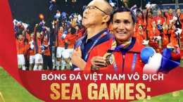 giao diện app các đội vô địch seagame bóng đá nam