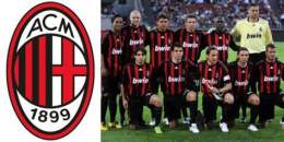 giao diện app câu lạc bộ bóng đá milan