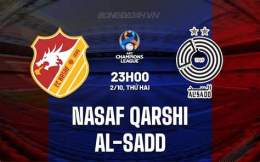 giao diện app câu lạc bộ bóng đá nasaf qarshi