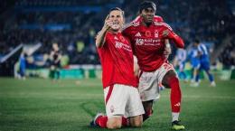 giao diện app câu lạc bộ bóng đá nottingham forest