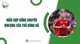 giao diện app chuyển nhượng cầu thủ bóng đá
