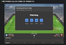 giao diện app colatv bong da