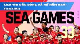 giao diện app đá bóng nữ sea games 33