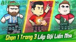 giao diện app đế chế bóng đá