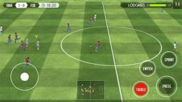 giao diện app game bóng đá miễn phí