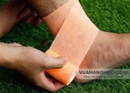 hướng dẫn sử dụng băng quấn cổ chân đá bóng