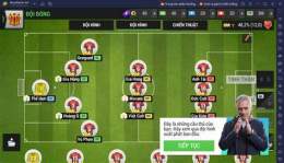 hướng dẫn sử dụng game quản lý bóng đá