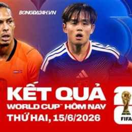 kq bong da world cup hom nay
