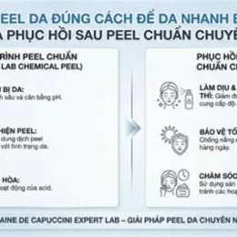 làm sao để peel da nhanh bong