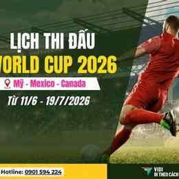 lịch bóng đá world cup năm 26