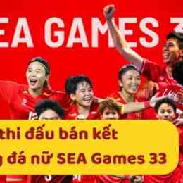 lịch đá bóng sea games 33