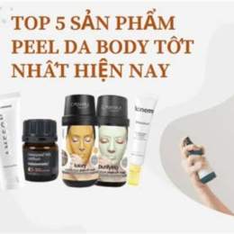 sản phẩm peel da bong tróc