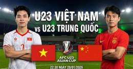 tính năng nổi bật bóng đá u23 việt nam và trung quốc