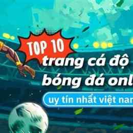 top 10 trang cá độ bóng đá uy tín nhất vn
