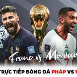 trực tiếp bóng đá pháp maroc