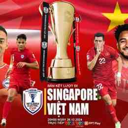 trực tiếp bóng đá singapore hôm nay