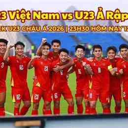 trực tiếp bóng đá u23 việt nam u23 ả rập xê út