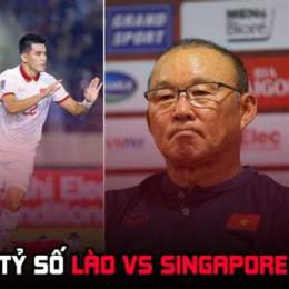 tỷ số bóng đá singapore hôm nay