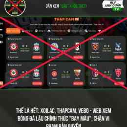 wed lậu bóng đá